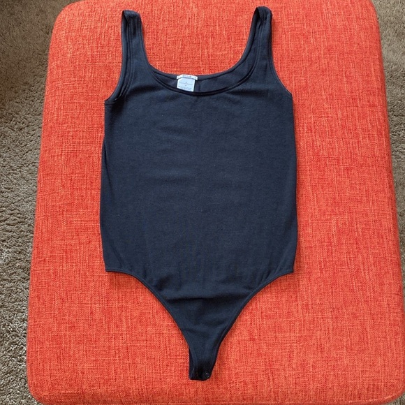 WOLFORD Jamaika Black String Thong Bodysuit - Picture 6 of 15